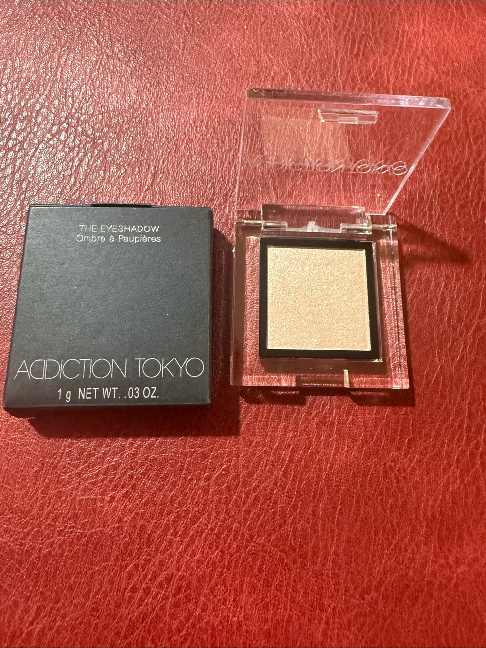Addiction Tokyo The Eyeshadow Pearl Single Shimmer Champagne Gold 011P 0.03 oz